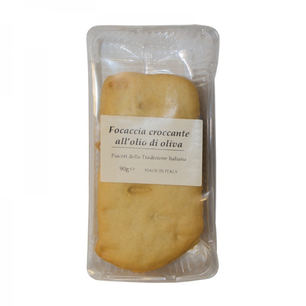 Křupavá focaccia s olivovým olejem 90g