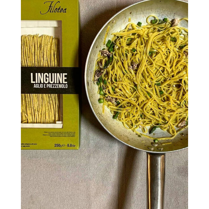 Linguine s česnekem a petrželkou 250g