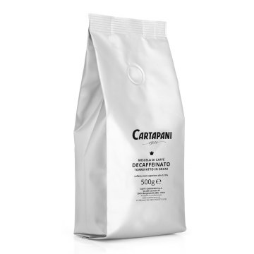 Káva zrnková bez kofeinu 500g