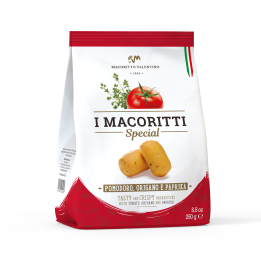 Grissini s rajčaty, oreganem a paprikou 250g