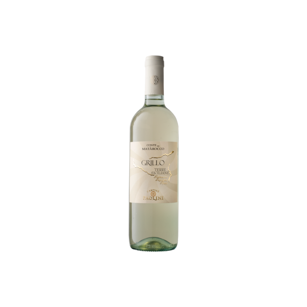 Víno bílé Grillo Conte di Matarocco 0,75l