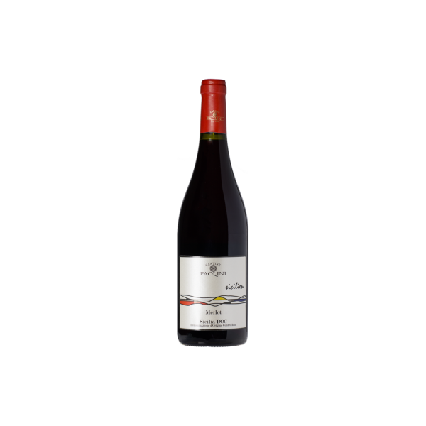 Víno červené Merlot Sicilien DOC Sicilia 0,75l