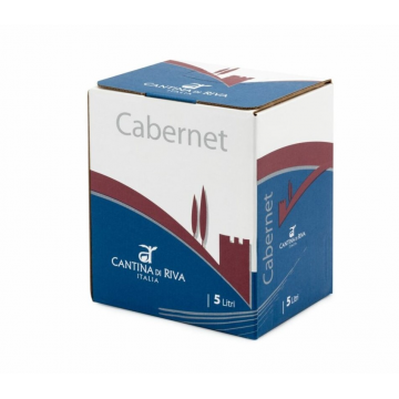 Víno červené Cabernet Savignon IGT 5 l - Bag In Box