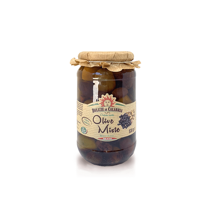 Míchané olivy s peckou 530g