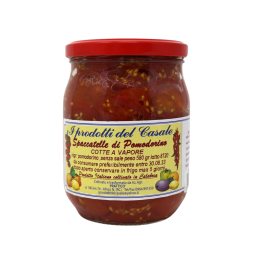 Rajčata dušená - plátky 500g