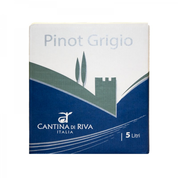 Víno bílé Pinot Grigio IGT 5 l - Bag In Box