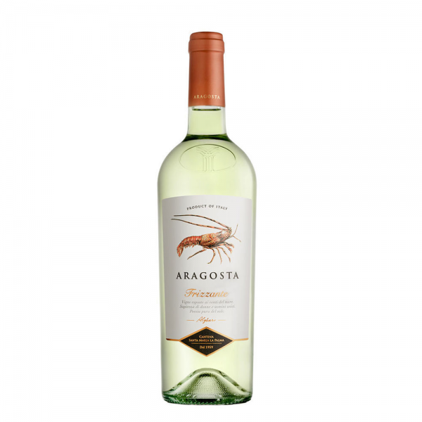 Víno bílé Aragosta frizzante 0,75l