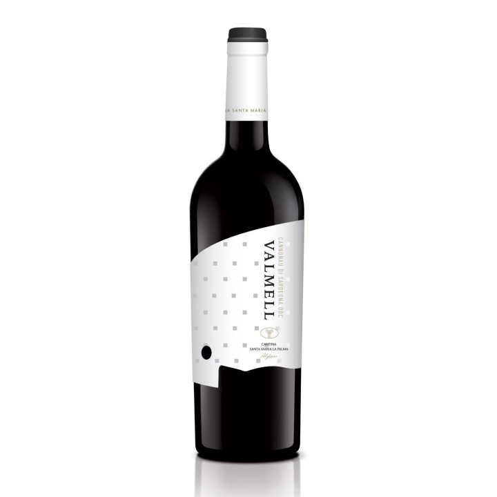 Víno červené Valmell Cannonau 0,75l