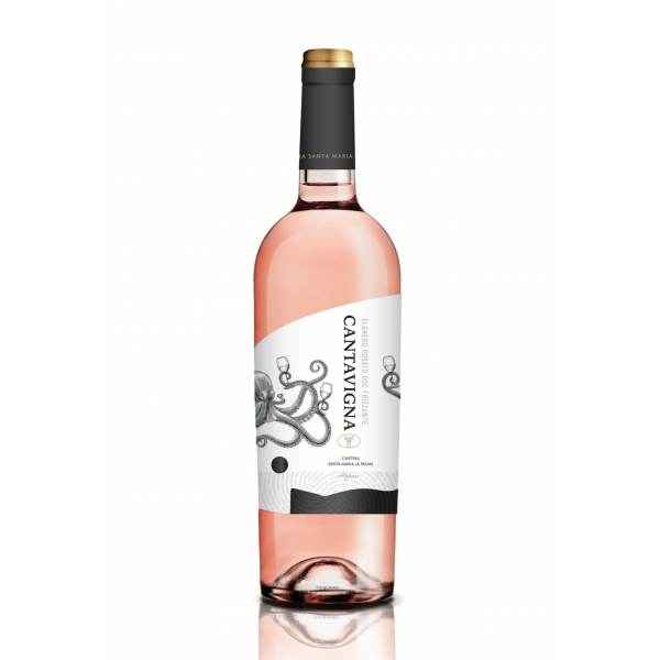 Víno růžové Cantavigna frizzante 0,75l