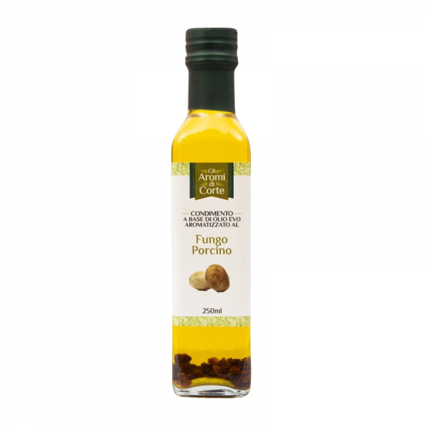 Ochucený extrapanenský olivový olej s hříbky 250ml