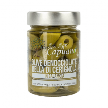 Olivy Bella di Cerignola bez pecky ve sklenici 340g
