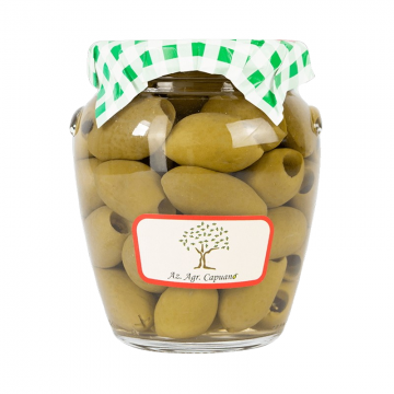 Olivy Bella di Cerignola bez pecky ve sklenici 550g