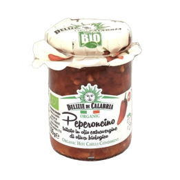 BIO kalábrijské chilli papričky krájené 135g