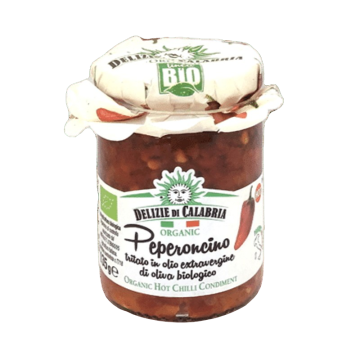 BIO kalábrijské chilli papričky krájené 135g