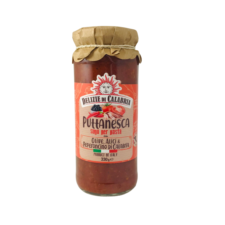 Omáčka na těstoviny Puttanesca s ančovičkami a chilli 330g