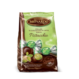 Čokoládové pralinky s pistáciovou příchutí 100g