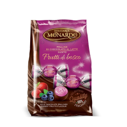 Čokoládové pralinky příchutí lesních plodů 100g