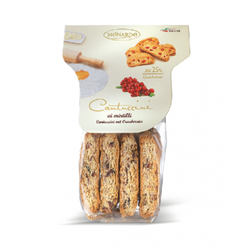 Cantuccini s brusinkami 220g