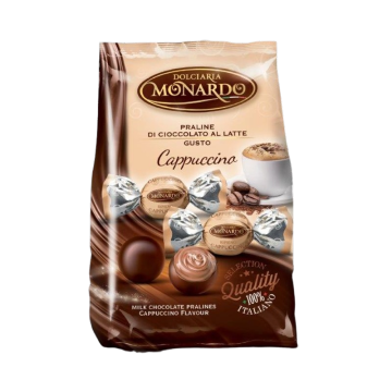 Čokoládové pralinky příchutí Cappuccino 100g