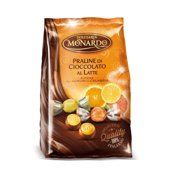 Čokoládové pralinky s citrusovou příchutí 100g