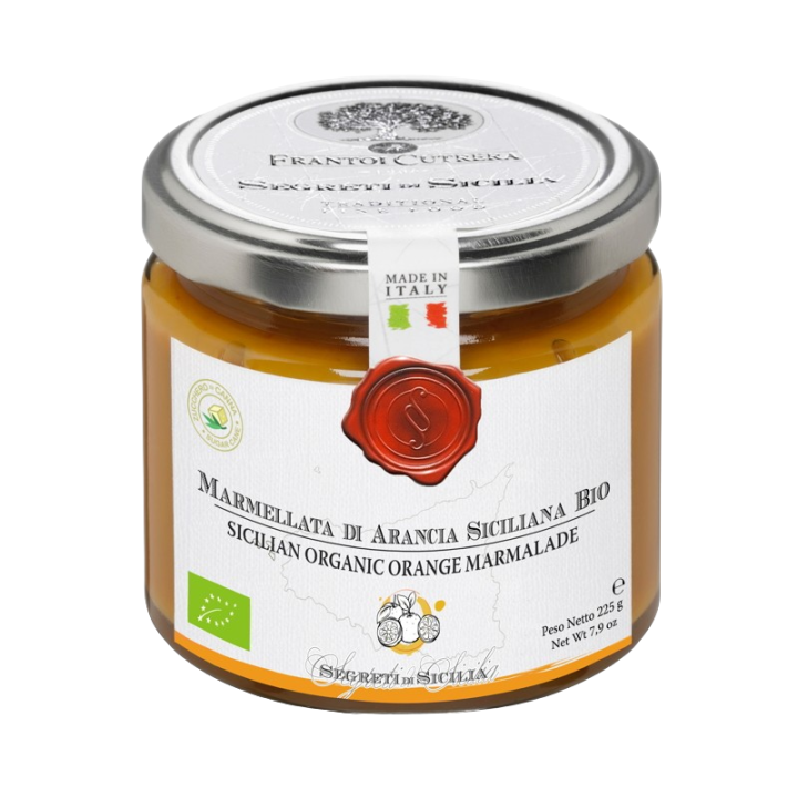 BIO marmeláda ze sicilských pomerančů 225g
