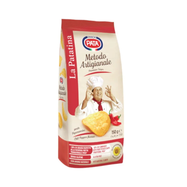 Bramborové chipsy řemeslné s chilli 150g