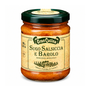 Sugo se salsicciou a vínem barolo 180g
