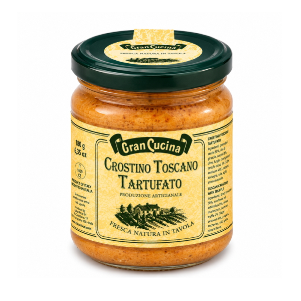 Toskánská játrová paštika (kuřecí játra s lanýžem) 180g