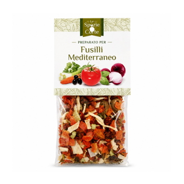Fusilli Mediterraneo - sušená směs na těstoviny 50g
