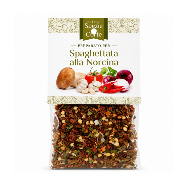 Spaghettata alla Norcina - sušená směs na těstoviny 50g