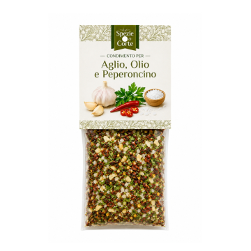 Aglio olio e peperoncino - sušená směs na těstoviny 50g