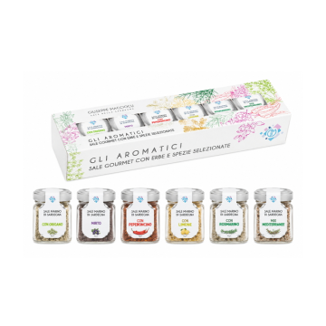 Gurmánská sůl s bio bylinkami 6x25g