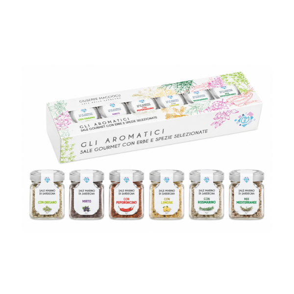 Gurmánská sůl s bio bylinkami 6x25g