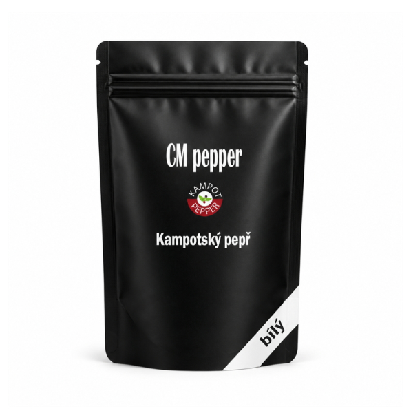 Kampotský pepř bílý 50g