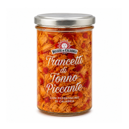 Kousky tuňáka s kalábrijským chilli 290g