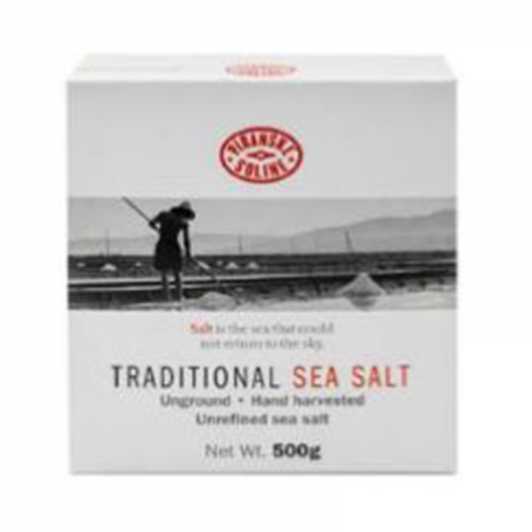 Tradiční mořská sůl 500g v kartonové krabici - hrubá