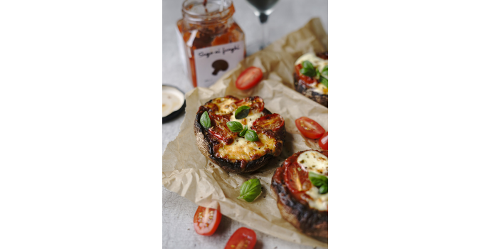 Portobello ala pizza